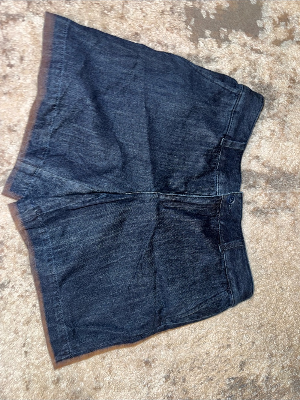 LOFT Dark Blue Denim Jean Shorts